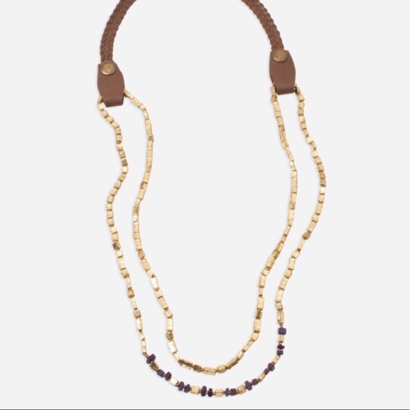 Noonday Collection Jewelry - Noonday Collection Golden Rivers necklace